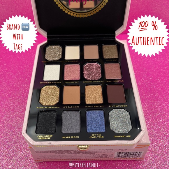 🆕 Too Faced Pretty Rich Diamond Light Eyeshadow Palette - Picture 15 of 17